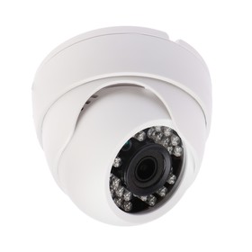 Видеокамера купольная EL MDp2.0(2.8)_V.3, AHD, 1/3", 2.1Мп, f=2.8мм, день/ночь, IP20, белая