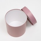 Набор круглых коробок 5 в 1 "Песочный", 23 х 23 х 23 - 13,5 х 13,5 х 13,5 см - фото 801549648