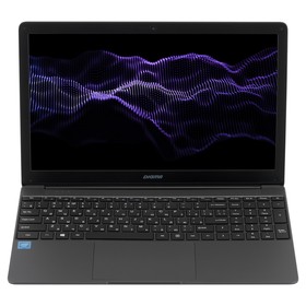 Ноутбук Digma EVE 15 P417, 15.6", J3710, 4Гб, SSD 128 Гб, HD 405, Win10, Wi-Fi, BT, серый