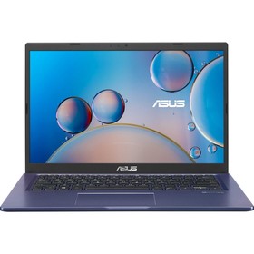 Ноутбук Asus X415JF-EK155T, 14", Pentium 6805, 4Гб, SSD 256 Гб, Win10, Wi-Fi, BT, синий
