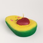 Свеча фигурная "Авокадо", 8 см - фото 801554472