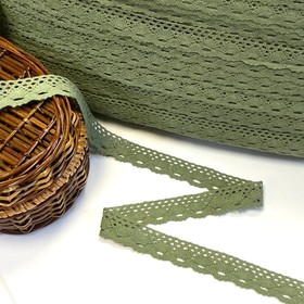 Кружево вязаное 05-6, размер 2,5 см, 1 м