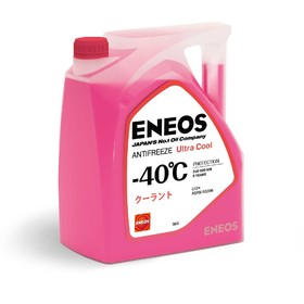 Жидкость охлаждающая низкозамерзающая ENEOS Antifreeze Ultra Cool -40C, 5 кг 7905119