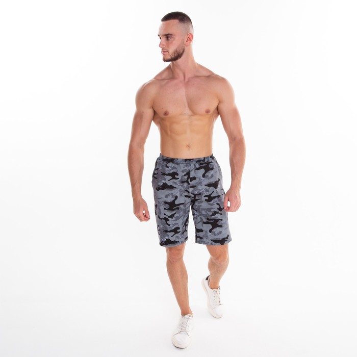Male shorts, camouflage, size 52