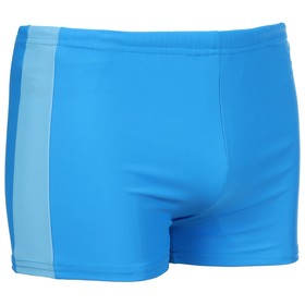 Плавки для плавания 002, размер 28, цвет бирюза/голубой