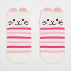 Носки детские, цвет белый/розовый, размер 16-18 (28-32) - фото 6963957