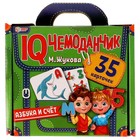IQ чемоданчик «Азбука и счёт» М.Жукова. 35 карточек в чемоданчике в наличии - фото 107568462