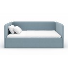 Кровать-диван Leonardo, боковина большая, 160х70 см, цвет голубой - фото 3163341