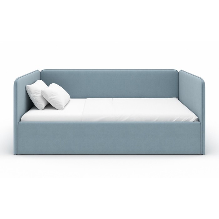 Кровать-диван Leonardo, боковина большая, 160х70 см, цвет голубой - фото 3163341