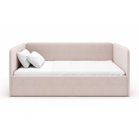 Кровать-диван Leonardo, боковина большая, 160х70 см, цвет розовый