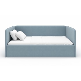 Кровать-диван Leonardo, боковина большая, 180х80 см, цвет голубой