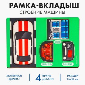 Рамка-вкладыш «Строение машины» в Донецке