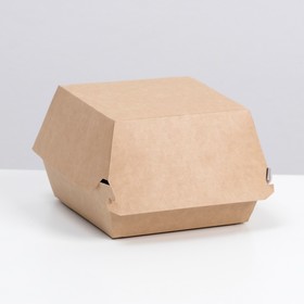 Упаковка для бургеров, 13 х 13 х 10 см