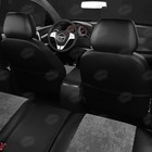 Авточехлы для Hyundai Tucson 4 с 2020-н.в. джип Задние спинка 40 на 60, сиденье единое. Задний подлокотник (молния+чехол), 5 подголовников 7843648 Авточехлы для Hyundai Tucson 4 с 2020-н.в. джип Задние спинка 40 на 60, сиденье единое. Задний подлокотник (молния+чехол), 5 подголовников 7843648