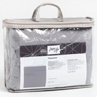 Покрывало LoveLife 1,5 сп 150х210±5 см, цвет серый, микрофайбер, 100% п/э - фото 801582789