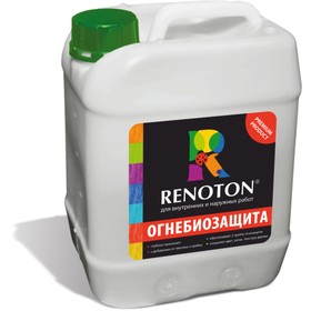 Пропитка «RENOTON» огнебиозащита, 25кг, бесцветная