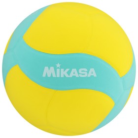Мяч волейбольный MIKASA VS170W-Y-G, ТPЕ, клееный, 18 панелей, размер 5, вес 160-180 г