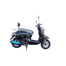 Скутер VENTO RETRO 150, 49cc, сигнализация, черный 7980466