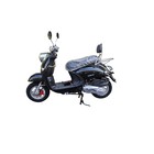 Скутер VENTO RETRO 150, 49cc, сигнализация, черный 7980466 Скутер VENTO RETRO 150, 49cc, сигнализация, черный 7980466
