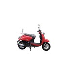 Скутер VENTO RETRO 150, 49cc, сигнализация, красный матовый 7980469 - фото 111857