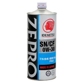 Масло моторное IDEMITSU 0/30 ZEPRO TOURING PRO, синтетическое, SN/CF GF-5, 1 л, 4252-001 7984771