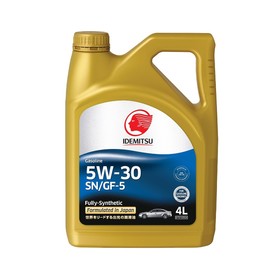Масло моторное IDEMITSU 5/30 Gasoline F-S SN/GF-5, синтетическое, 4 л, 30011328-746 7984790