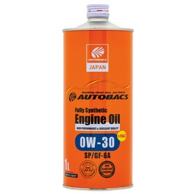 Масло моторное AUTOBACS 0/30 Fully Synthetic, синтетическое, SP/GF-6, 1 л, A00032233 7984820