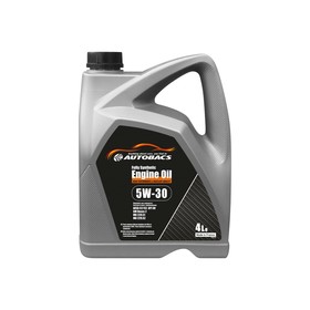 Масло моторное AUTOBACS 5/30 Fully Sinthetic Engine Oil, C2/C3 SN, 4 л, A00032740 7984823