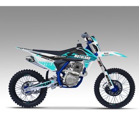 Кроссовый мотоцикл Motoland X3 250 PRO (172FMM), 250см3, 2022 г., синий