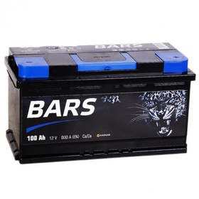 Аккумуляторная батарея BARS 100 Ач 6СТ-100.0 VL, обратная полярность 7913675