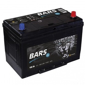 Аккумуляторная батарея BARS ASIA 100 Ач 6СТ-100.0 VL (D31FL), обратная полярность 7913689