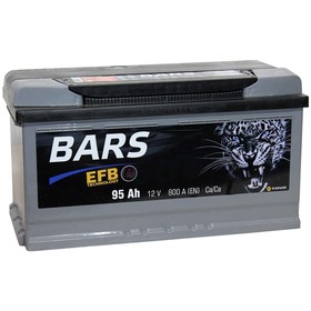 Аккумуляторная батарея BARS EFB 95 Ач 6СТ-95.0 VL, обратная полярность 7913697