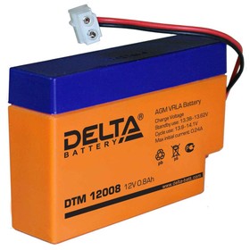 Аккумуляторная батарея Delta 0,8 Ач 12 Вольт DTM 12008 7913725
