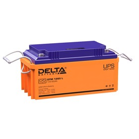 Аккумуляторная батарея Delta 65 Ач 12 Вольт DTM 1265 L 7913741