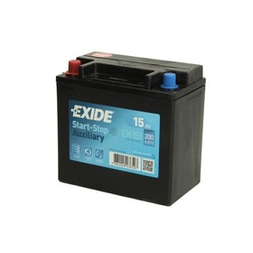 Аккумуляторная батарея Exide 15 Ач Start-Stop Auxiliary EK151 / AUX14 (конус), прямая полярность   7 7913752