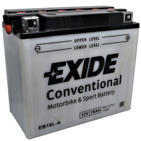 Аккумуляторная батарея Exide 18 Ач EB18L-A, обратная полярность 7913753