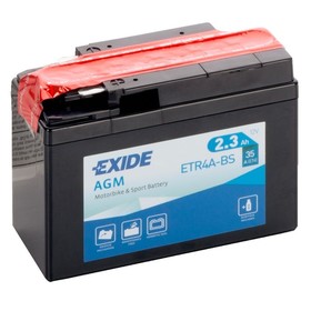 Аккумуляторная батарея Exide 2,3 Ач ETR4A-BS 7913757