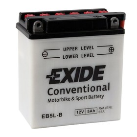 Аккумуляторная батарея Exide 5 Ач EB5L-B (12N5-3B), обратная полярность 7913762