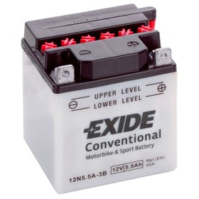 Аккумуляторная батарея Exide 5.5 Ач 12N5,5-3B, обратная полярность 7913763