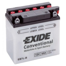 Аккумуляторная батарея Exide 8 Ач EB7L-B (YB7L-B, 12N7-3B), обратная полярность 7913772