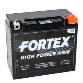Аккумуляторная батарея Fortex 20 Ач VRLA 1220 (YTX20L-BS), обратная полярность 7913807