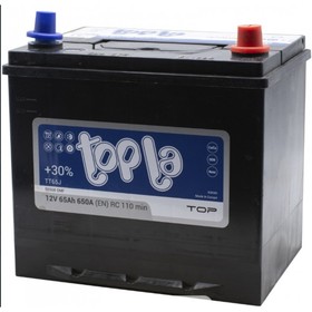Аккумуляторная батарея Topla 65 Ач TOP TT 65.0 (D23L), обратная полярность 7913887