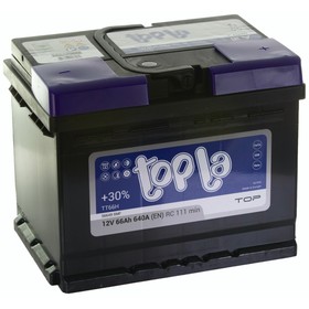 Аккумуляторная батарея Topla 66 Ач TOP TT 66.0, обратная полярность 7913888
