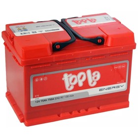 Аккумуляторная батарея Topla 75 Ач Energy TE 75.0, обратная полярность 7913892