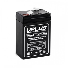 Аккумуляторная батарея UPLUS (Leoch) 4,5 Ач 6 Вольт US 6-4,5 7913927