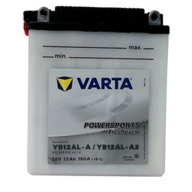 Аккумуляторная батарея Varta 12 Ач Moto 512 015 012 (YB12A-B), прямая полярность 7913950