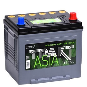 Аккумуляторная батарея Тракт ASIA 65 Ач 6СТ-65.0 VL (D23FL), обратная полярность 7914001