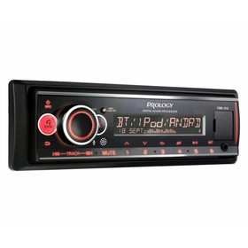 Автомагнитола PROLOGY CMD-310, 1DIN, USB/ FM/ BT, приложение OS Android/ iOS, RCA 4х55 Вт 7987606