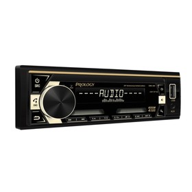 Автомагнитола PROLOGY CMD-350, 1DIN, USB/ FM/ BT, приложение OS Android/ iOS, RCA 4х60 Вт 7987607