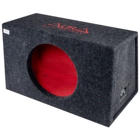 Корпус AURA для сабвуфера 12" (55 литров) щель бок BOX-12-55-SP-LUX (двойная перед. стенка)   798761 7987616